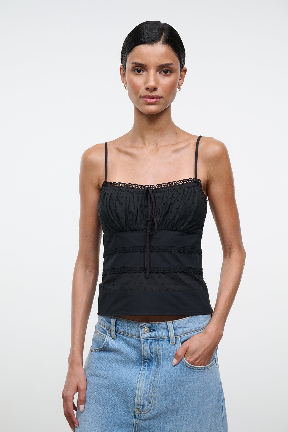 HALIE TOP | BLACK