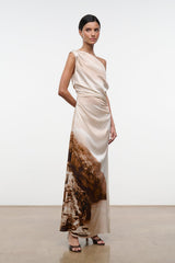 PHARE SILK MAXI DRESS | CLIFFSIDE
