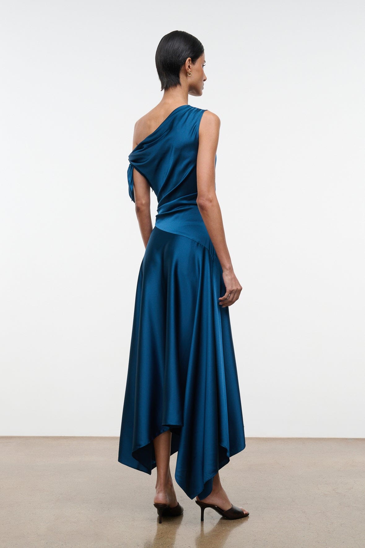 PORTIA SILK DRESS | HARBOR