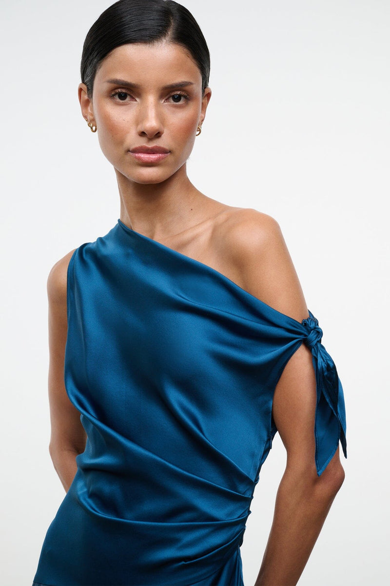 PORTIA SILK DRESS | HARBOR