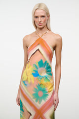CUBISM DRESS | SUPERBLOOM SCARF
