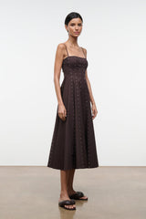 WYLIE DRESS | EARTH STUDS