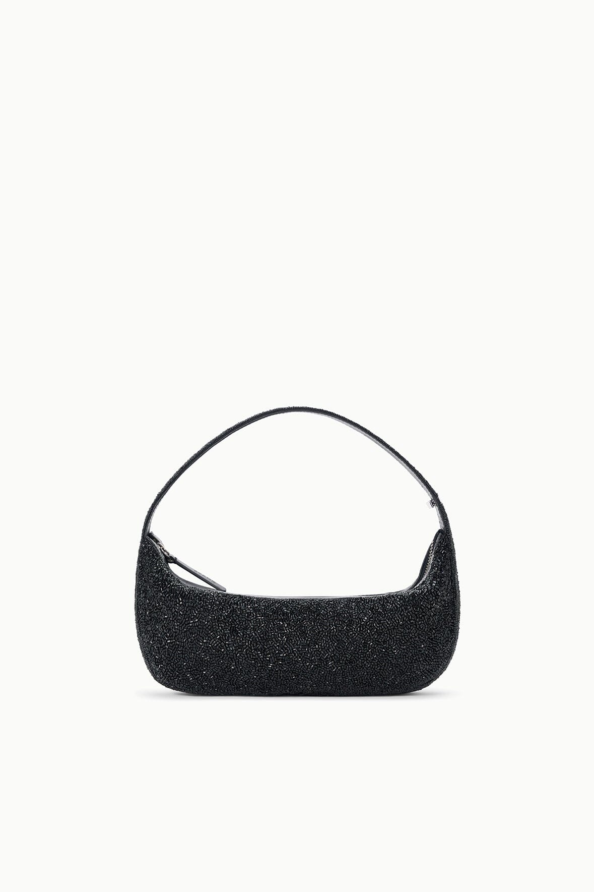DEMY BEADED SHOULDER BAG | BLACK