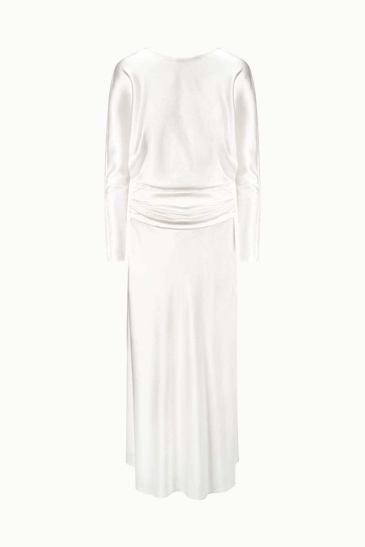FREDA SILK DRESS | IVORY