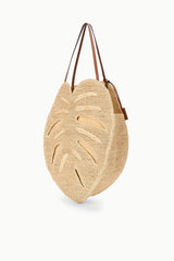 LARGE PALM RAFFIA BAG | NATURAL