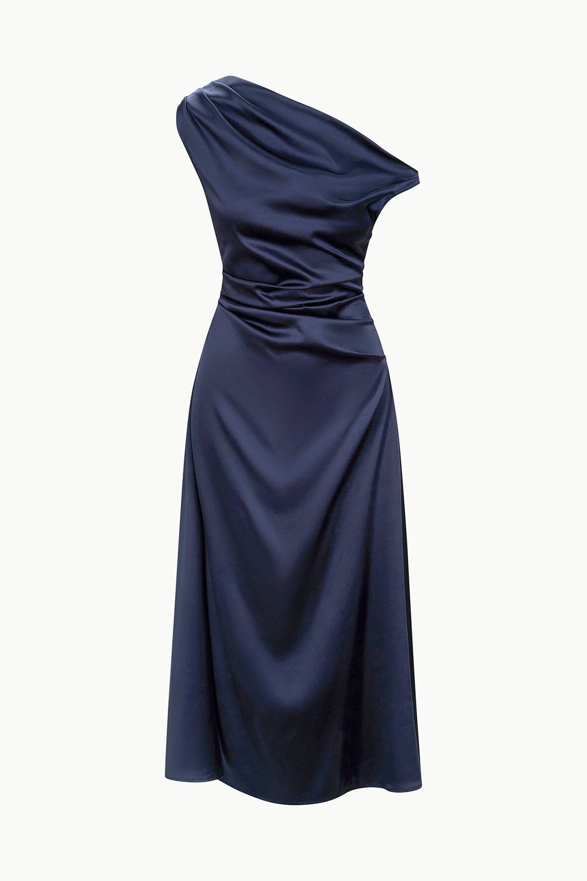 PHARE SILK DRESS | NAVY