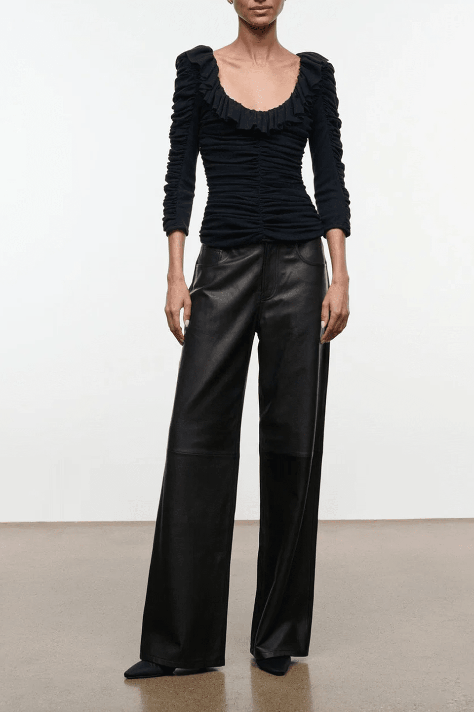 GRETTA TOP | BLACK