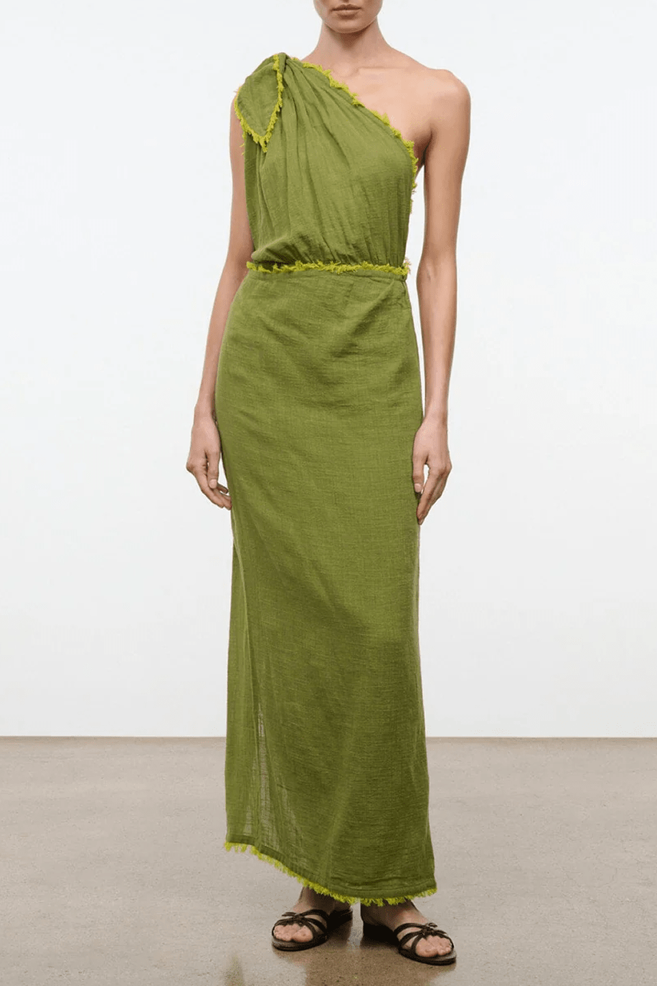 KALIA DRESS | PESTO