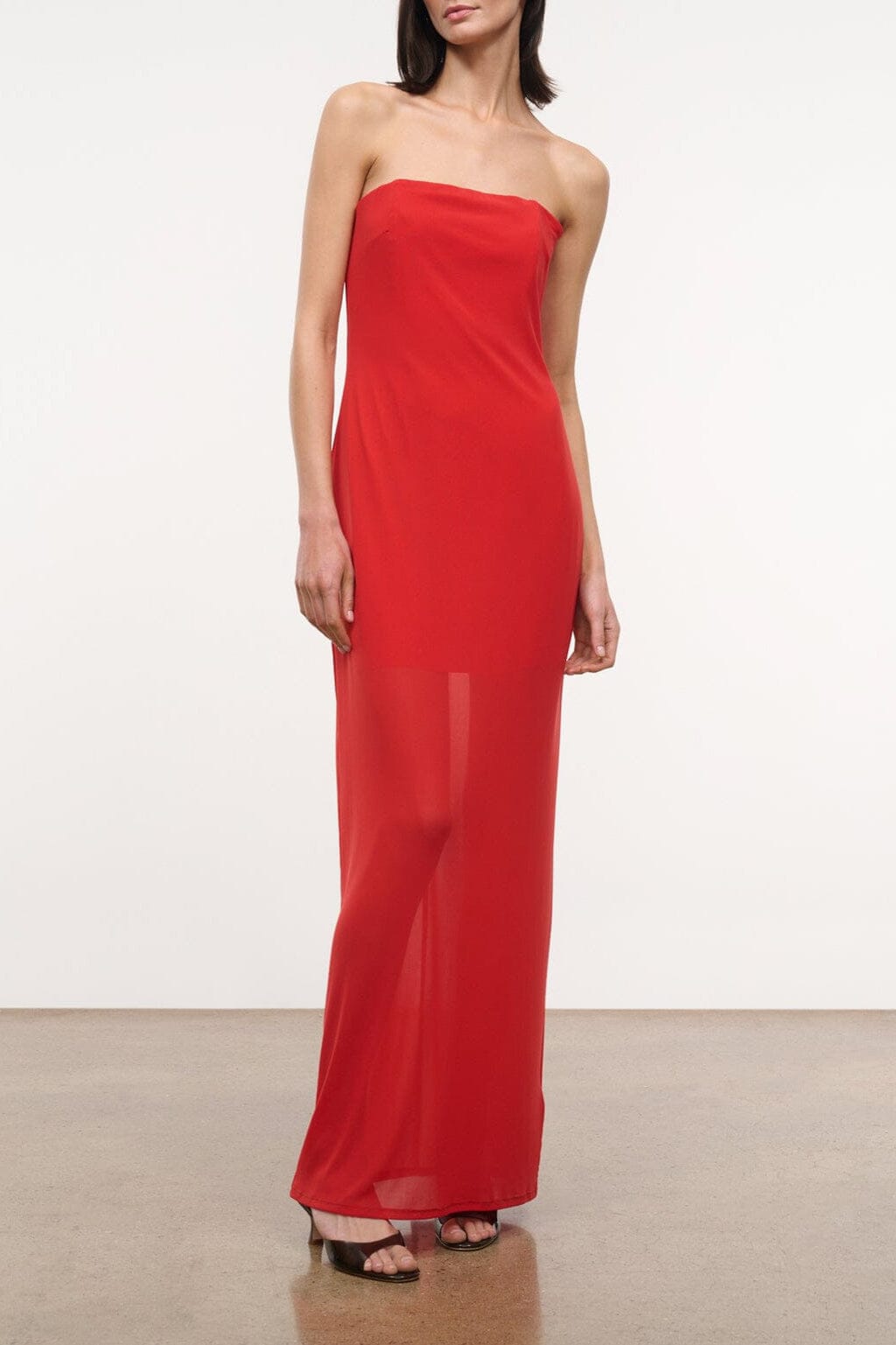LILIANA DRESS | TOMATO